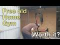 104kg to 80kg - gifted an old home gym