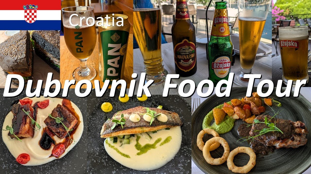 【Dubrovnik Food Tour】🇭🇷 What to Eat? Best Foods to Try in Dubrovnik Croatia!