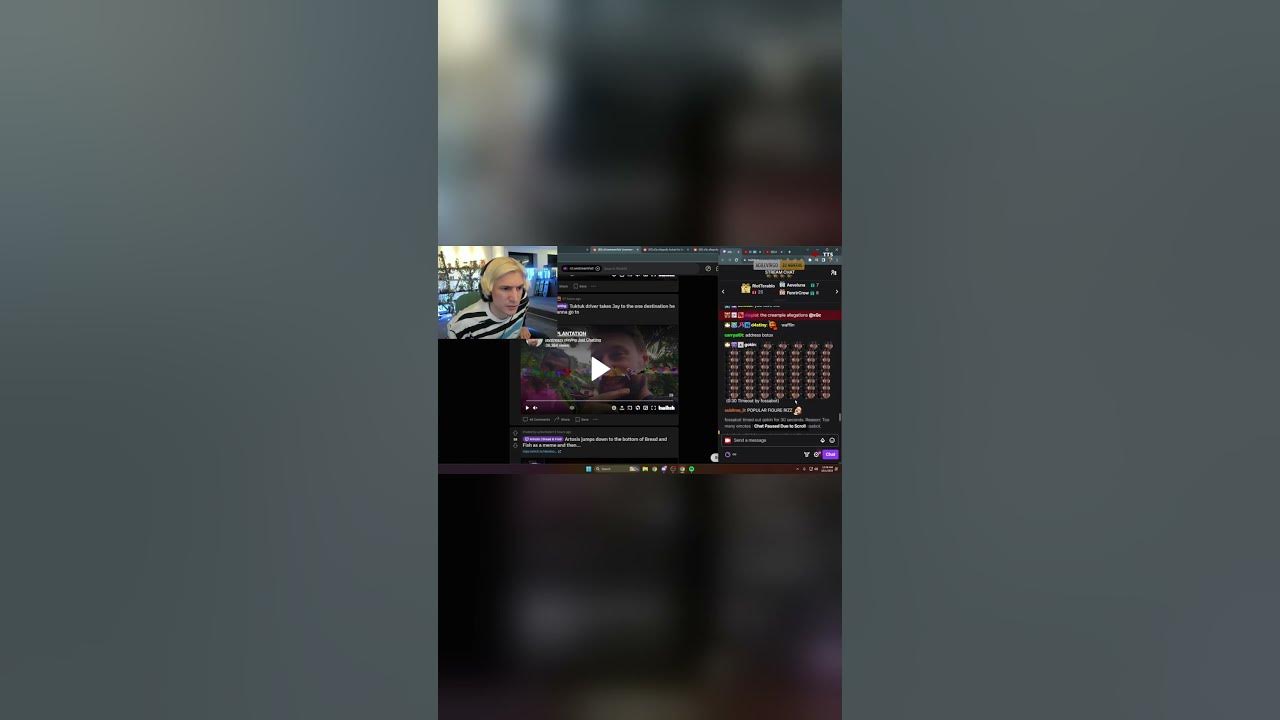 Xqc confirmed his head mod zos is a women log proofs in comments