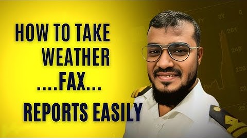 How to take Weather Facsimile broadcast reports to monitor weather conditions on the passage