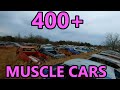 OVER 400+ Muscle Cars Sitting! | Classic Muscle Car Salvage Yard! (Junkyard Tour)