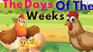 Days of the week Song For Kids | Nursery Rhyme