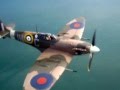 Spitfire over Folkestone