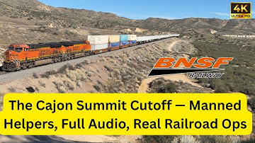 Full Power on the Pass: Manned Helpers at Cajon Summit