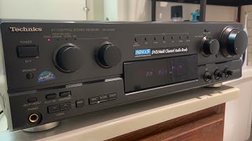 Technics SA-AX530 5.1 Channel Surround Sound AV Home Theater Stereo Receiver