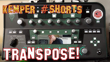 Transpose - Tune down|Kemper #shorts