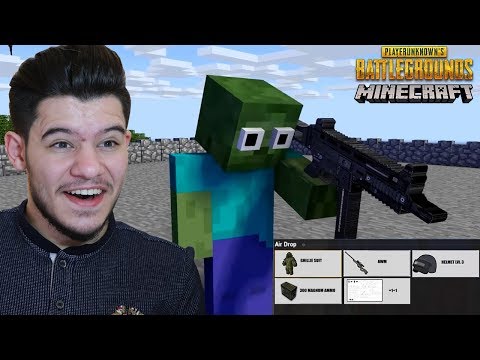 PUBG MOBİLE VS MİNECRAFT ANİMASYON !!