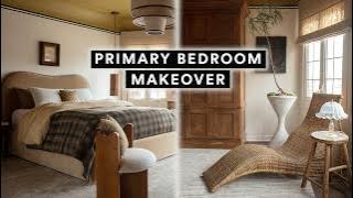 EXTREME BEDROOM MAKEOVER *DIY Striped Ceiling & Furniture Flips! (From Start to Finish)