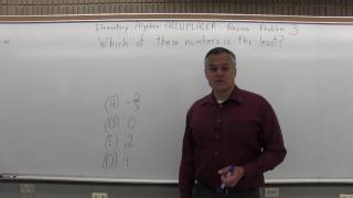 ACCUPLACER Review: Elementary Algebra Problem 3 - Mathematics with Dan Avedikian