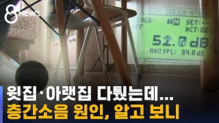 사전 인증받고 부실 시공…층간소음 대책은? / SBS