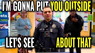 4 Cops Get Owned For A Camera! Record In Public! Unlawful Orders Refused 1st Amendment Audit Fail