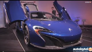 McLaren 650S Full Review with Jamie Corstophine | 2014 NY Auto Show