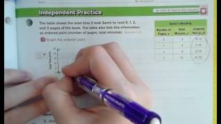 Independent Practice page 51 #1 and 2