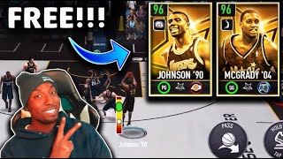 CLAIMING BOTH 94 OVR ALL STAR HISTORIC GRANDMASTERS NO MONEY SPENT! NBA LIVE MOBILE SEASON 8