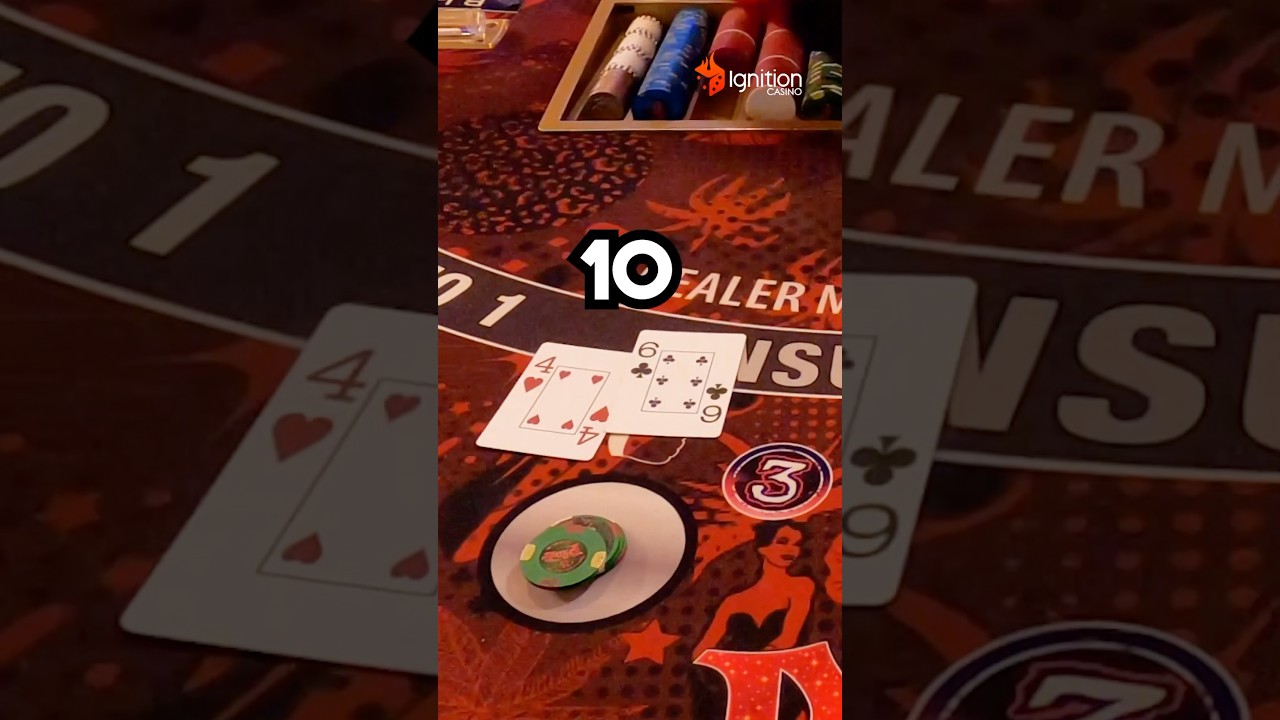 Risking my last $100 #Blackjack #Vegas