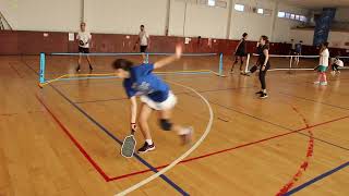 Pickleball - Évzáró párosverseny - Szombathely - 2024.12.30. - Meccs - 02