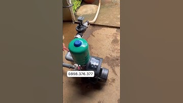 Bộ tưới phun mưa tự động theo hẹn giờ bằng van điện kết nối bluetooth