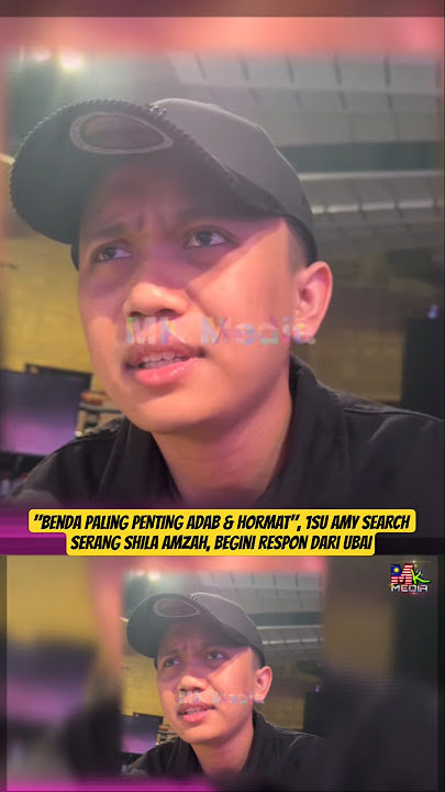 'Benda Paling PENTING ADAB & HORMAT', 1SU AMY SEARCH SERANG SHILA AMZAH, Begini RESPON Dari UBAI