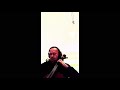 is this sacrilegious ? ;) Bach Suite No 1, Prelude,  4 month and 10 days learning the Cello.
