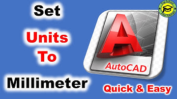 How to set Units To Millimeters in AutoCAD | Set Units To mm [quick & Easy]