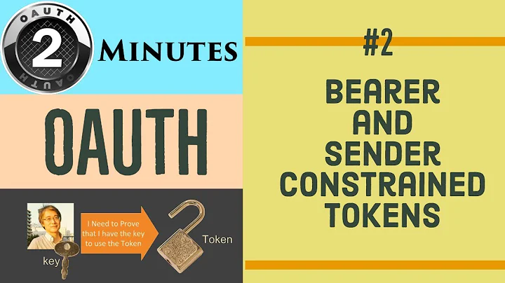 Bearer and Sender Constrained Tokens of OAuth - 2 minutes OAuth #2