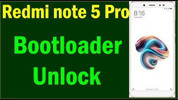 Unlock bootloader redmi note 5 pro | how to unlock bootloader redmi note 5 pro | bootloader unlock |