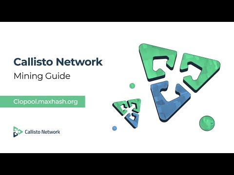   Callisto 네트워크를 채굴하는 방법 채굴 가이드