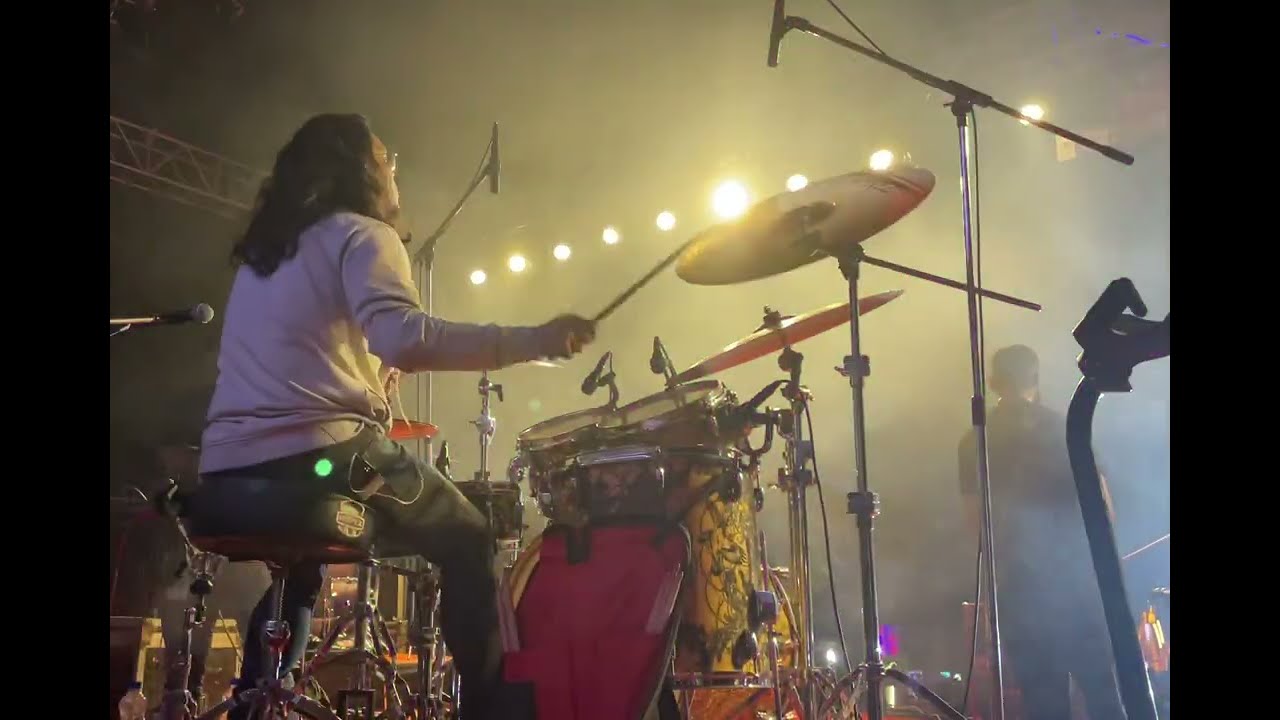ENE LAGE Drum Cam  SHANKURAJ KONWAR LIVE  FREEBIRD MUSIC FESTIVAL  JOY DAS