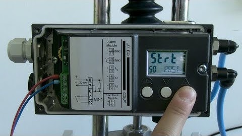 How to install: SIPART PS2 an Schubantrieb