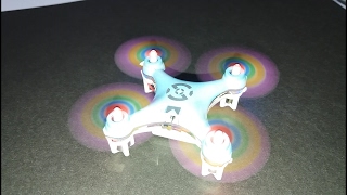 Drone makes RAINBOW during the flight