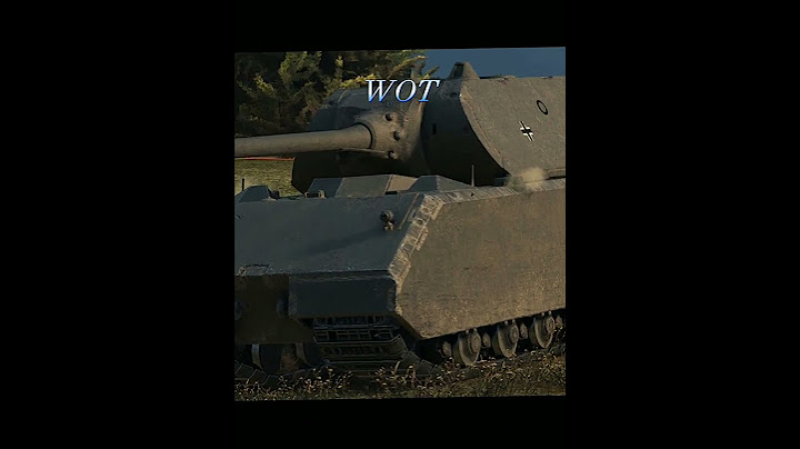 Танк Maus в разных измерениях.