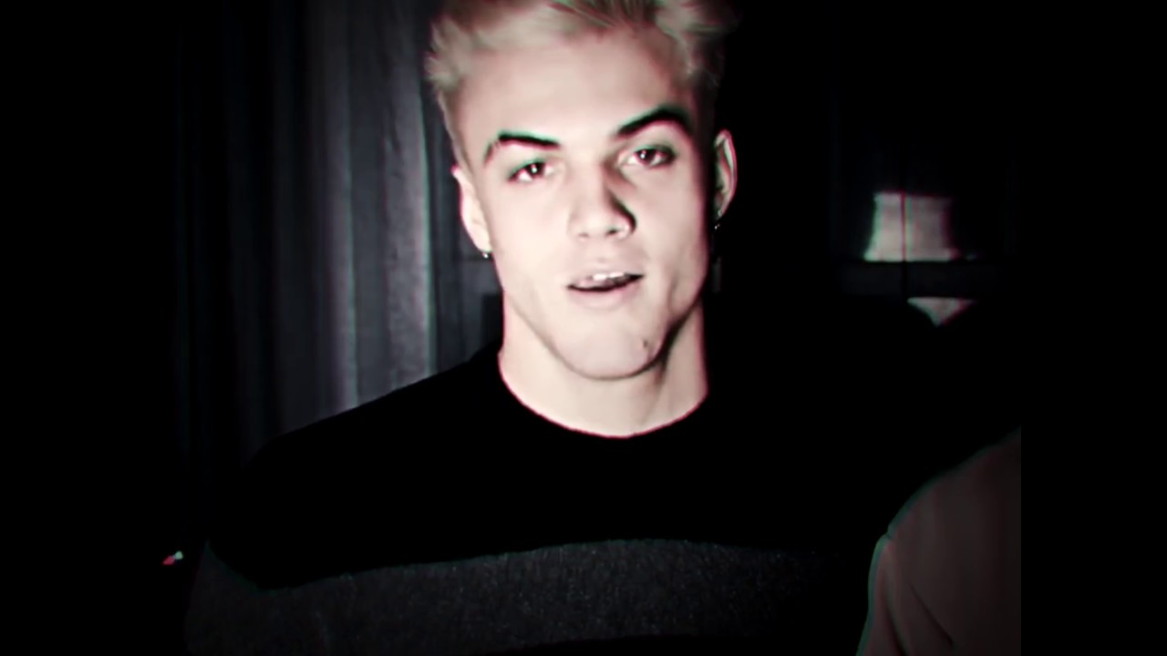 grayson with blonde hair