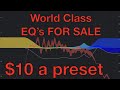 I am selling eq presets