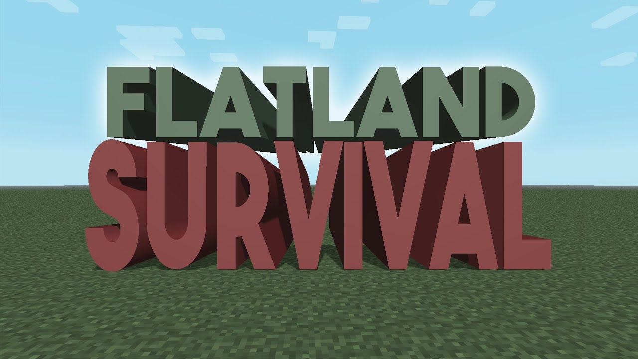 Minecraft - Flatland Survival [Cinematic Video] Episode 0 - YouTube