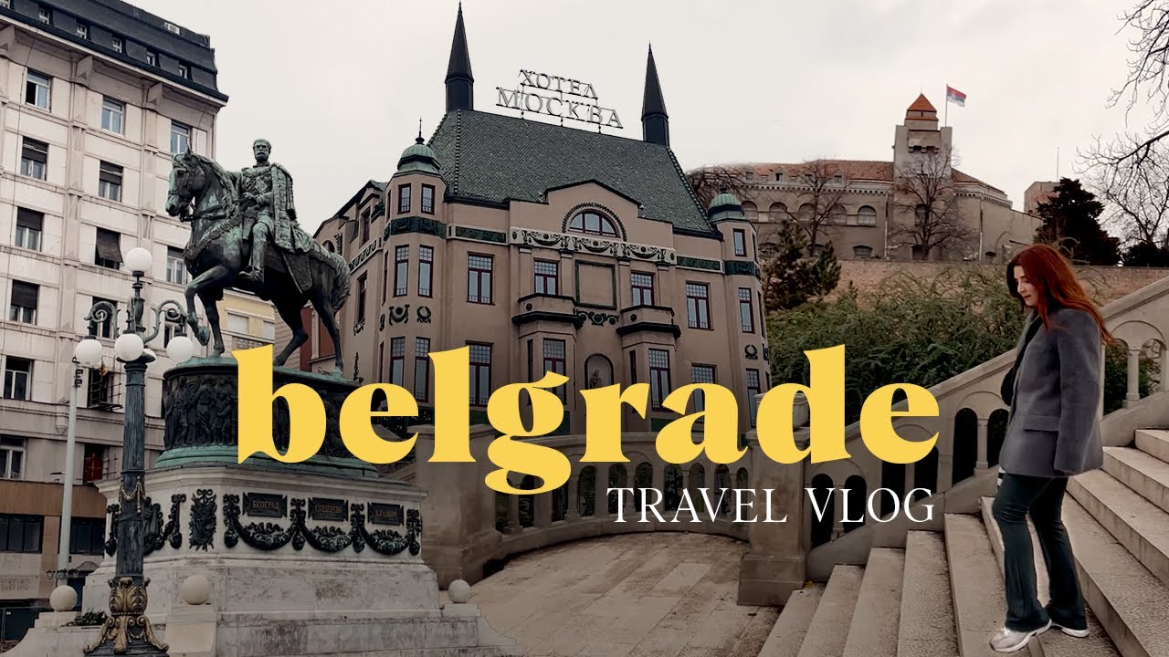 Belgrade Travel VLOG l Vizesiz seyahat, Belgrad'da ne yenir, protestonun tam ortasına düştük
