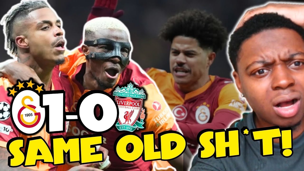 Same Old Sh*t! Just Get Slot GONE! Wirtz & Konate STINKERS! Galatasaray 1-0 Liverpool Reaction