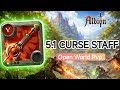 5.1 CURSE STAFF | BLACK ZONE PVP (Full Gameplay) #long  #longvideo #albiononline #albionpvp #gaming 