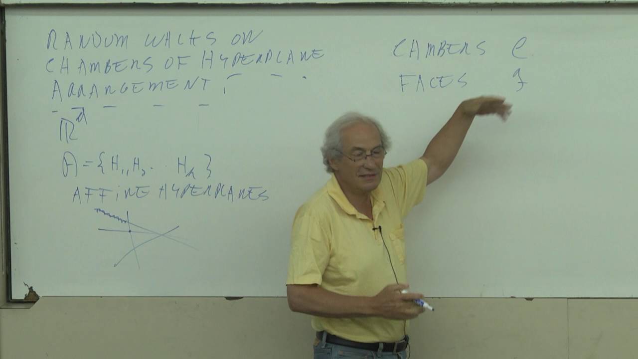 Persi Diaconis at Technion - Mathematics lecture 3