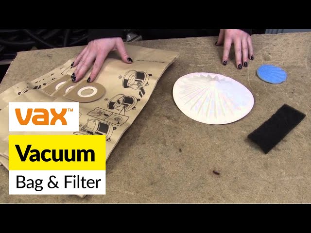 5 X VAX Vacuum Cleaner Paper Dust Bags – 3-in-1 Multifunction For Models 6131, 6131T, 6131BLS