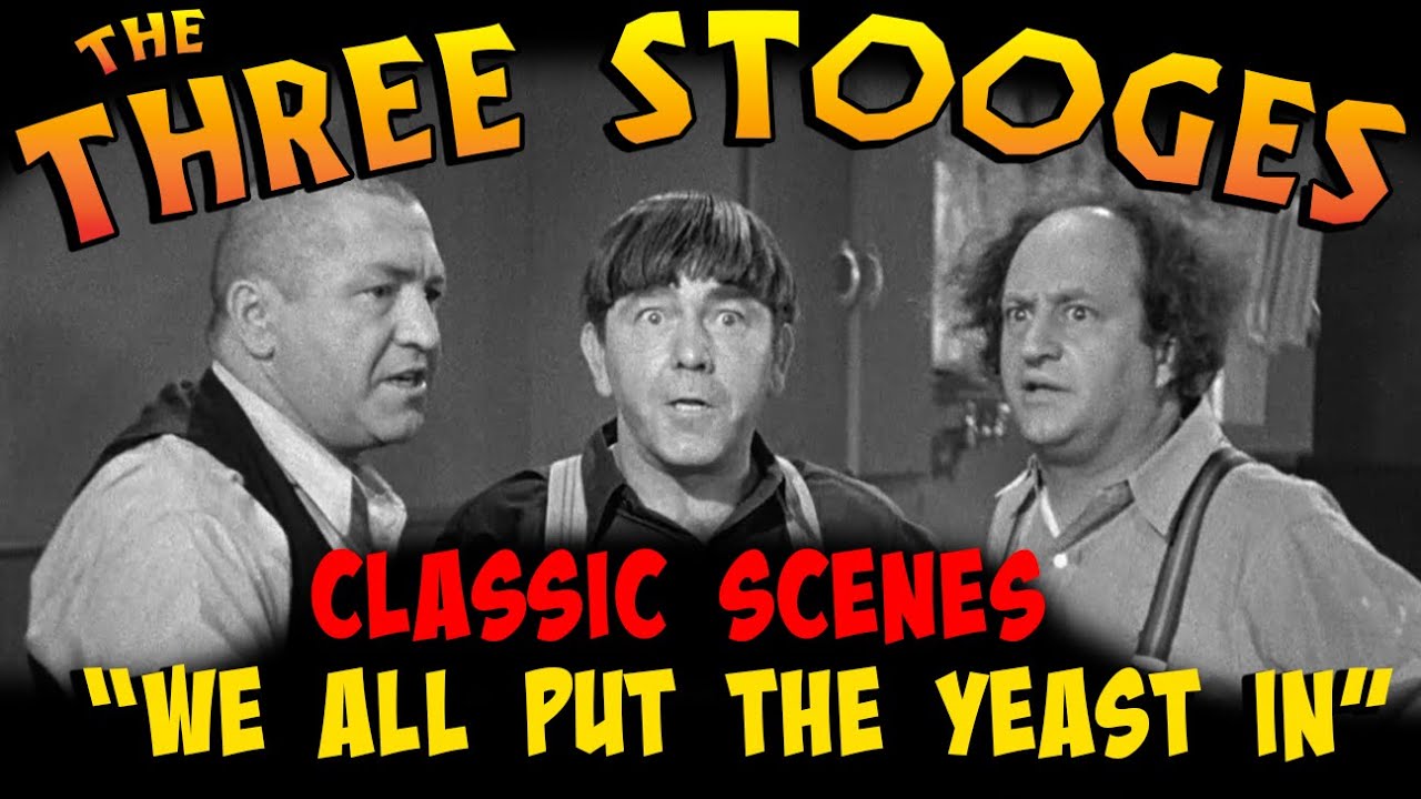 THREE STOOGES Make Beer - Classic Scenes