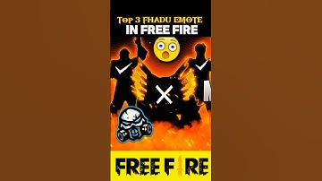 Top 3 khatarnak Emote 😱-para SAMSUNG A3,A5,A6,A7,J2,J5,J7,S5,S6,S7,S9,A10,A20,A30,A50,A70 #shorts ,