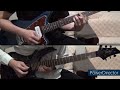 LUNA SEA - WALL guitar cover