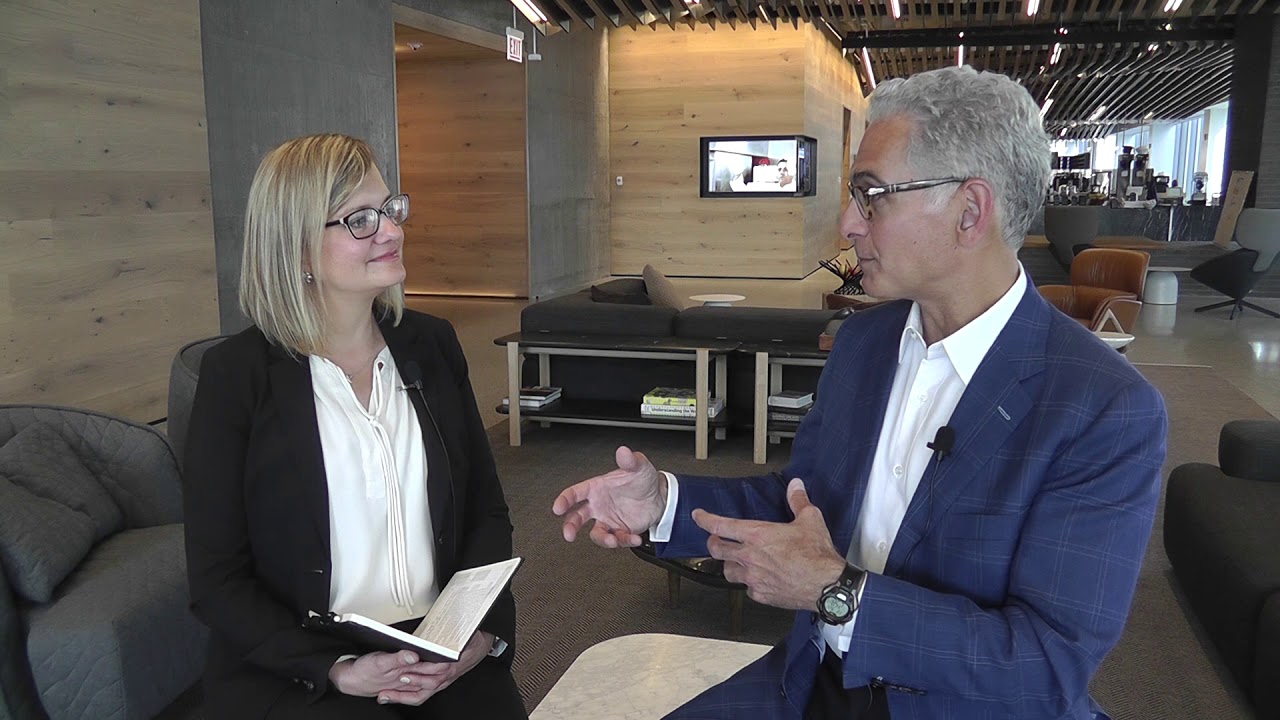 Hyatt CEO on the company's new HQ - YouTube