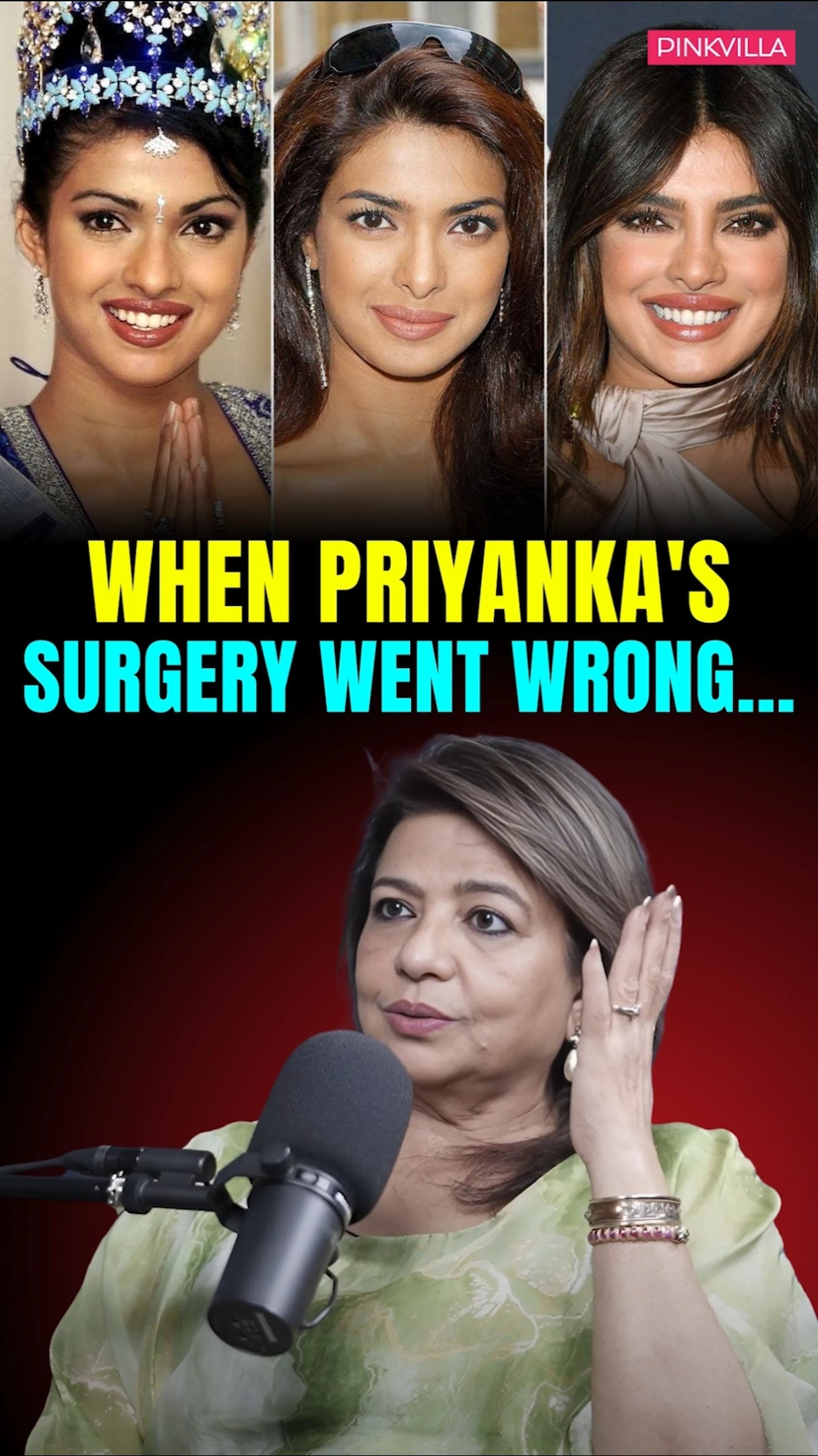 Priyanka Chopra Was UPSET About Her NOSE JOB Gone Wrong | #shorts #bollywood #trending #podcast