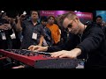 Nord at namm 2020 julian j3po pollack showcasing the nord wave 2