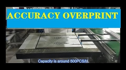 Full Automatic Paper Screen Printing Machine for Multicolor Overprint