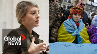 Canada’s foreign affairs minister in Ukraine to launch child repatriation effort