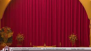 St. Thomas & St. Alphonsa Feast: 2023  - July 9, 2023 3:15 PM EDT