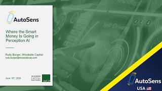 Where is Automotive Perception Investment Heading? The Next M&A Opportunities | AutoSens USA 2026