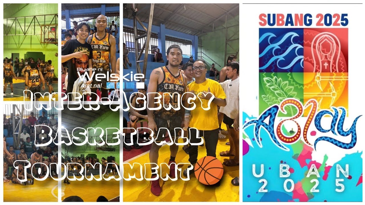 inter Agency Basketball Tournament with ex PBA Players in Adlay 2025